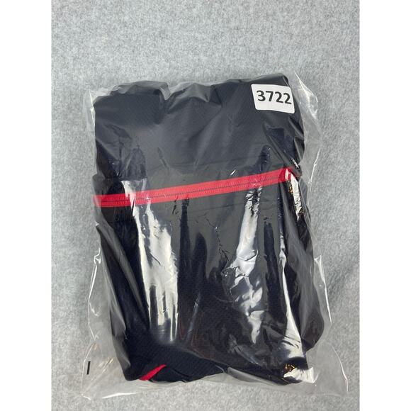 Under Armour Full Zip Sweatshirt Men's 2XL Black Jacket Red Spell Out‎ Workout - Picture 8 of 8